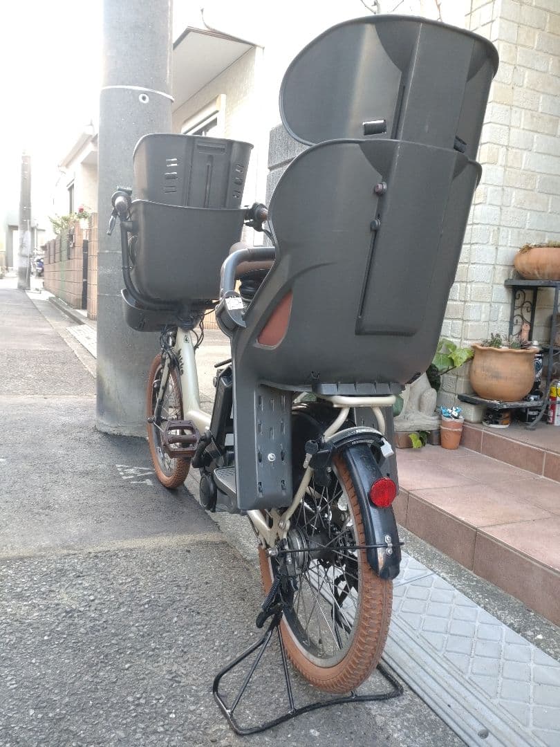 配送可★直接引渡可【ビッケBikkeポーラー】電動アシスト自転車★３人乗子供乗