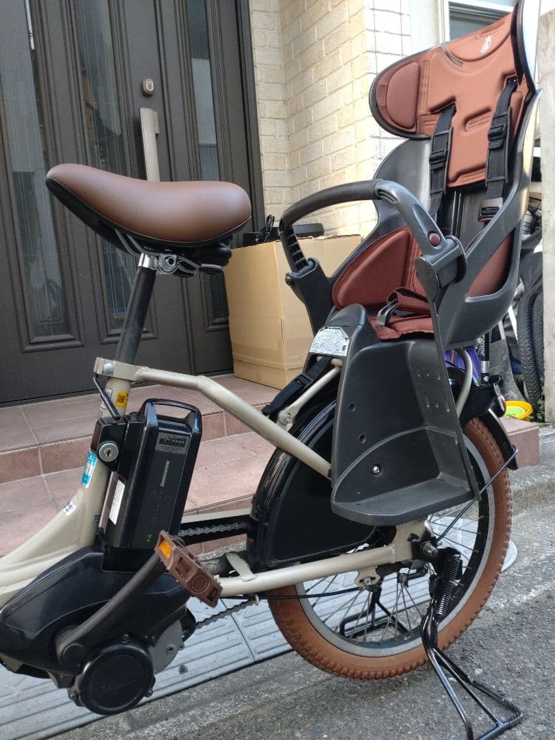配送可★直接引渡可【ビッケBikkeポーラー】電動アシスト自転車★３人乗子供乗