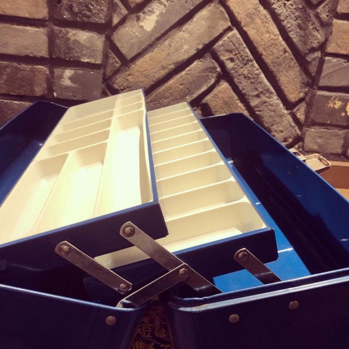 union オールドタックルボックス　ユニオンスチールタックルボックス