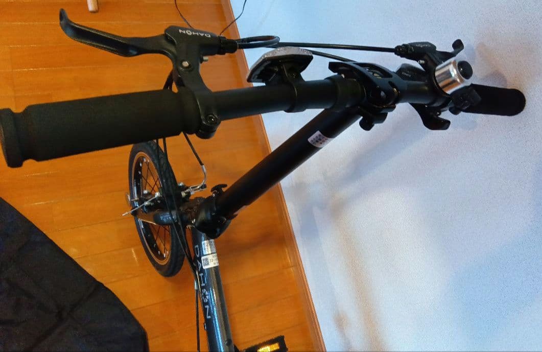 DAHON K3 折りたたみ自転車 ブラック 専用カバー付き