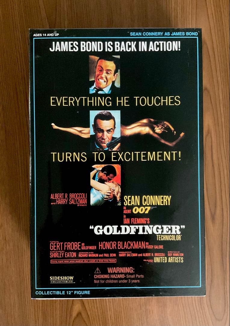 【絶版希少】James Bond & Oddjob 007 Goldfinger