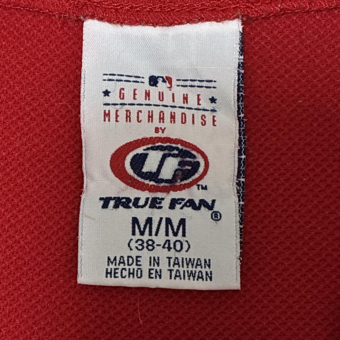 MLBカージナルス ユニフォーム ゲームシャツ 刺繍ロゴ 90s L相当 古着