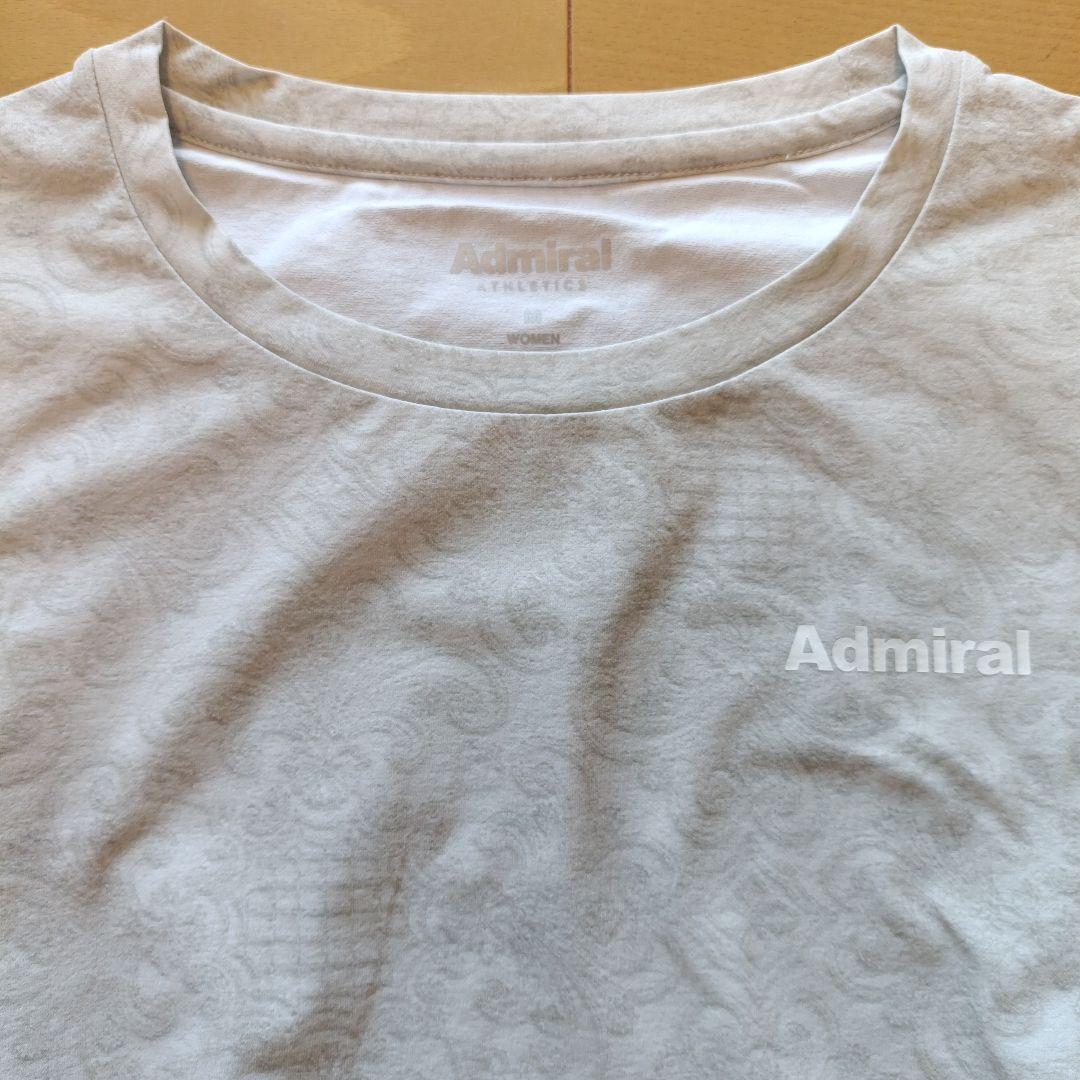 Admiral　テニスゲームシャツ　キルトプリント柄
