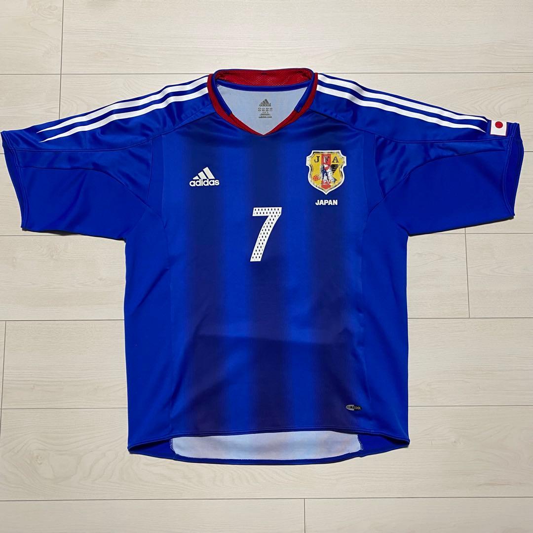 中田英寿 サッカー日本代表 ユニフォーム 背番号7 2004 レプリカ