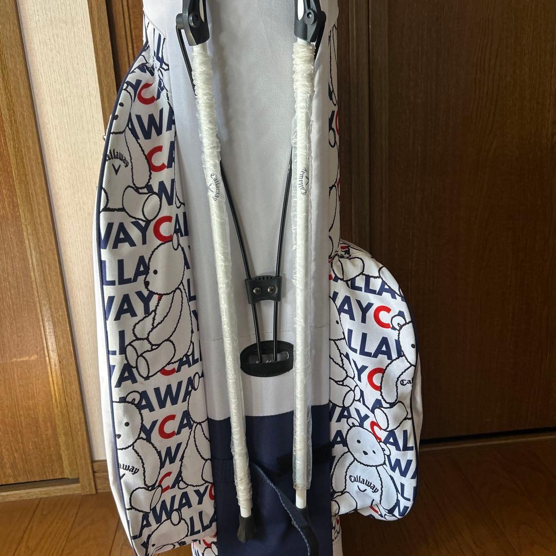 Callaway キャディバッグ スタンド付き ホワイト