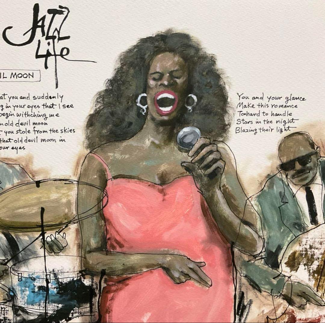 絵画・額縁・版画・津田耕・Swing・JAZZシリーズ・美術品・インテリア・雑貨