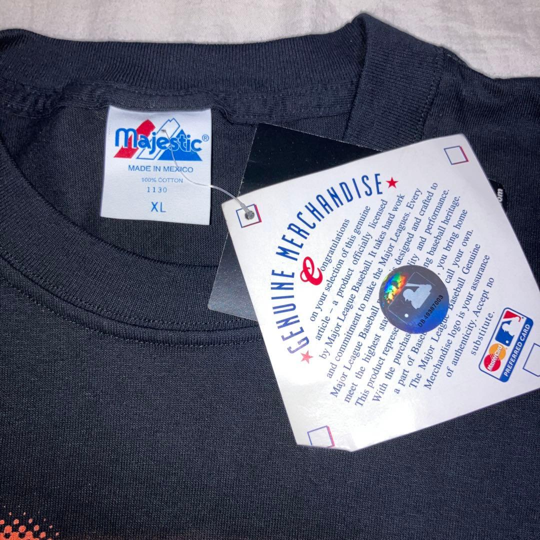 【サイン入り未使用品】新庄剛志 メッツ MLB Tシャツ XL 2001年