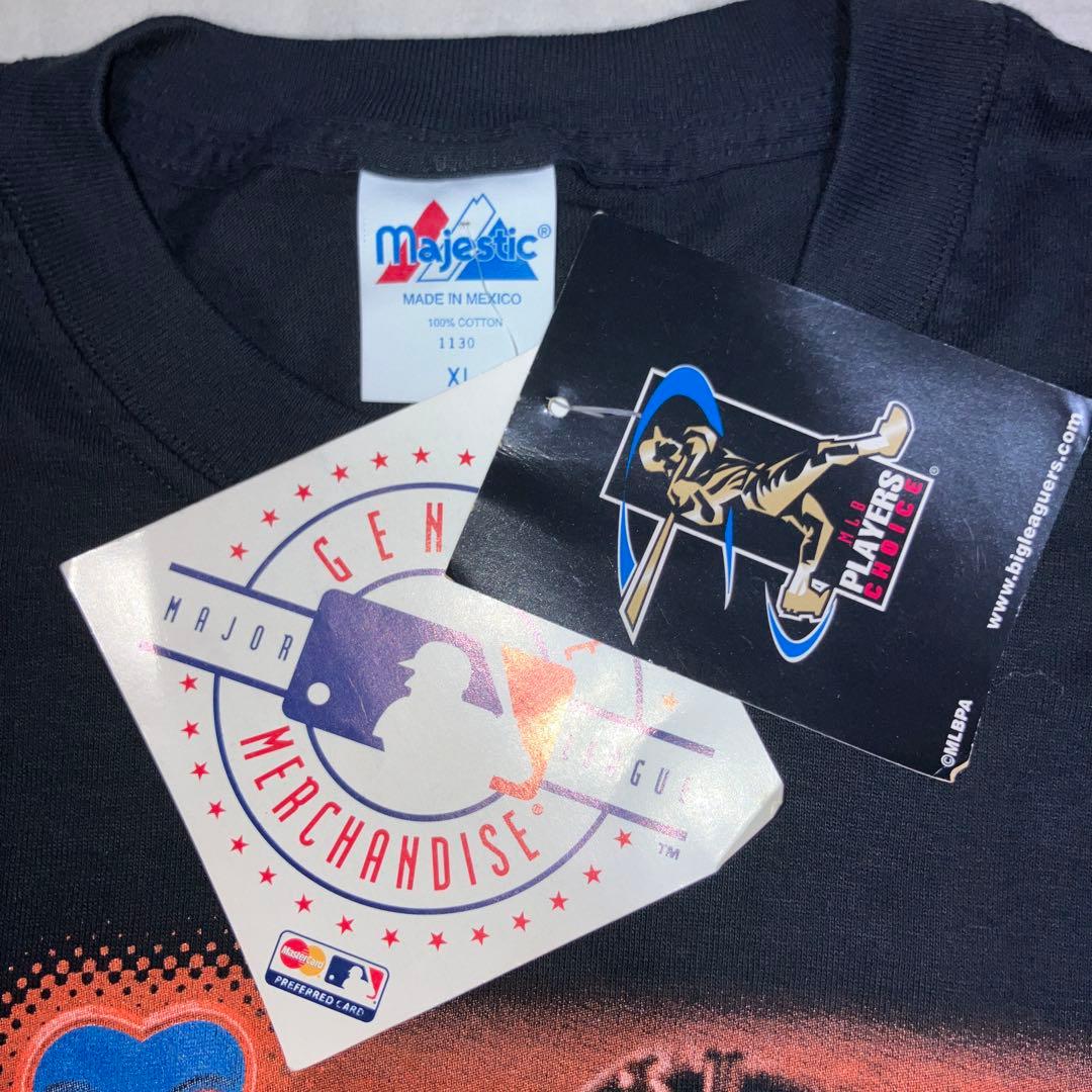 【サイン入り未使用品】新庄剛志 メッツ MLB Tシャツ XL 2001年