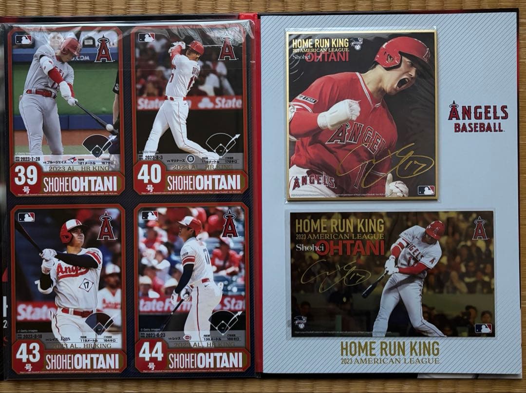 大谷翔平 50-50 ホームラン王獲得記念　プレミアムフレームセット