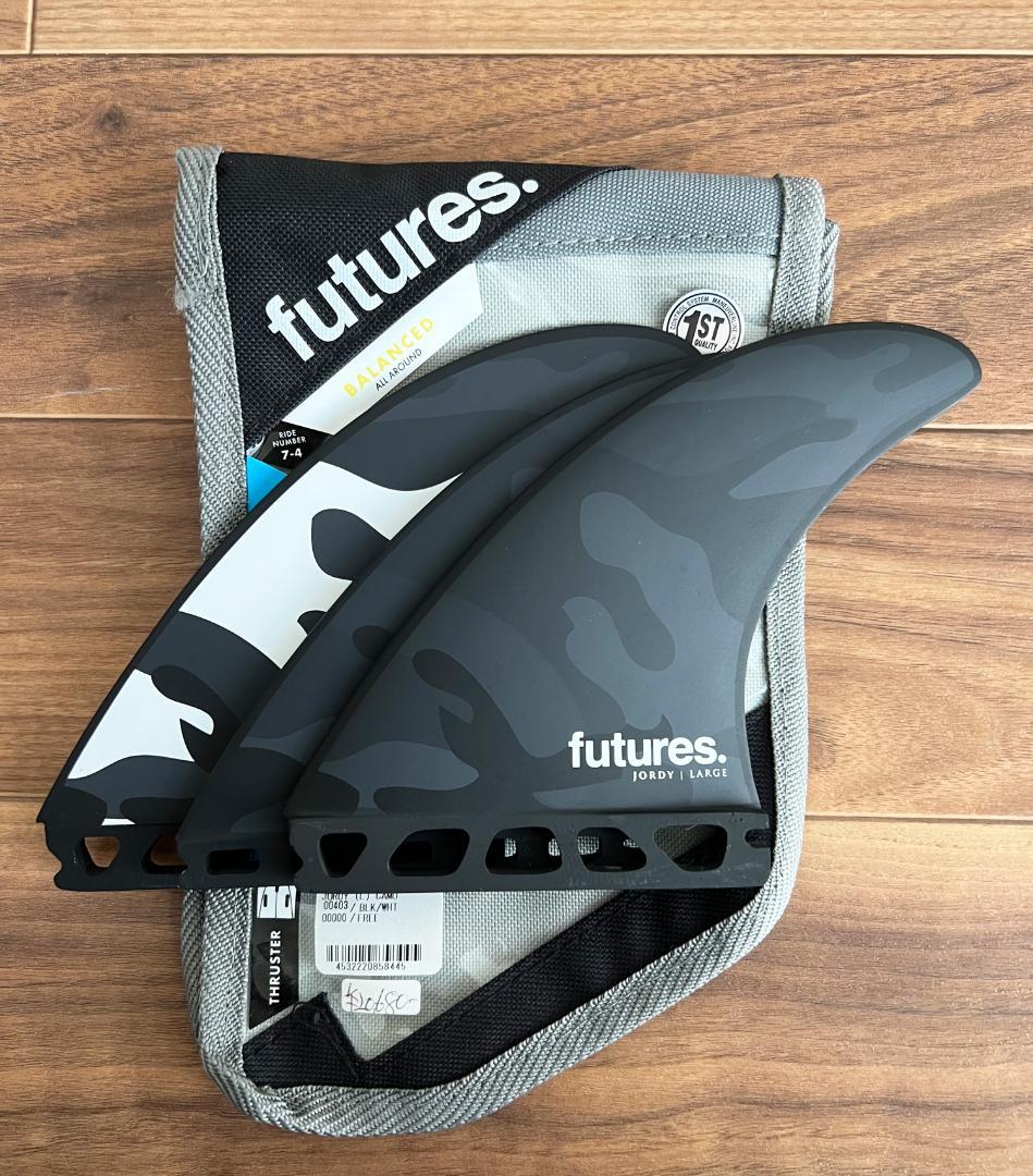 美品 フューチャー フィン ジョディー JORDY CAMO L Future