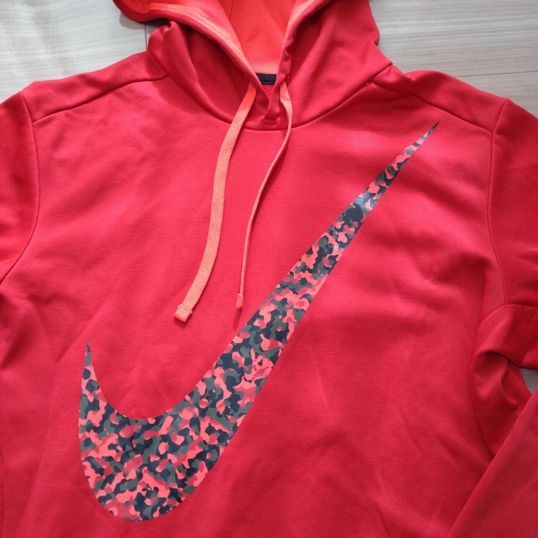NIKE　ナイキ　スウェットパーカーパンツセットアップ　Lサイズ　赤黒