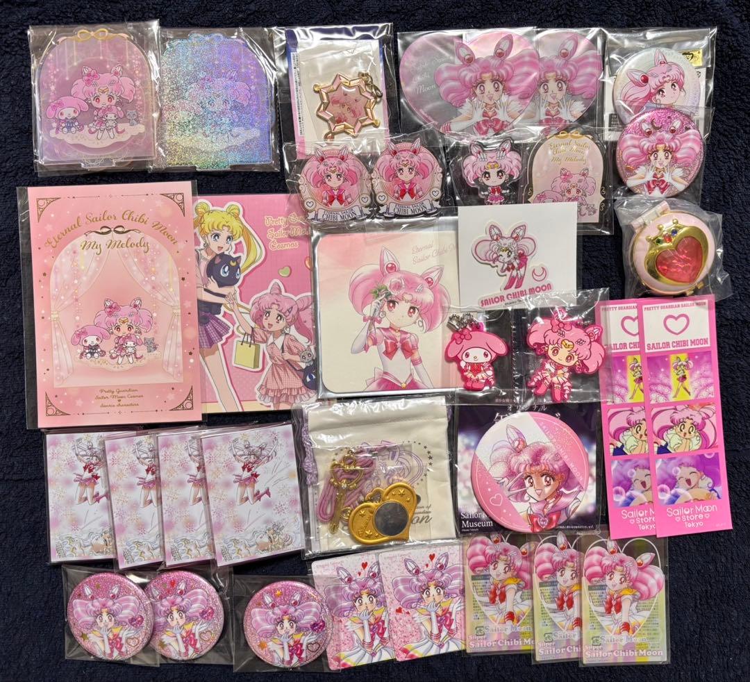 セーラームーン ちびムーン　サンリオ　明治　ストアグッズ
