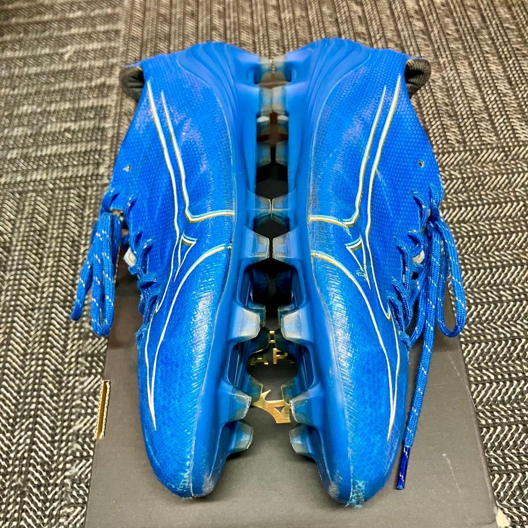 Mizuno Alpha Japan ブルー 限定カラー 25.5cm 使用少