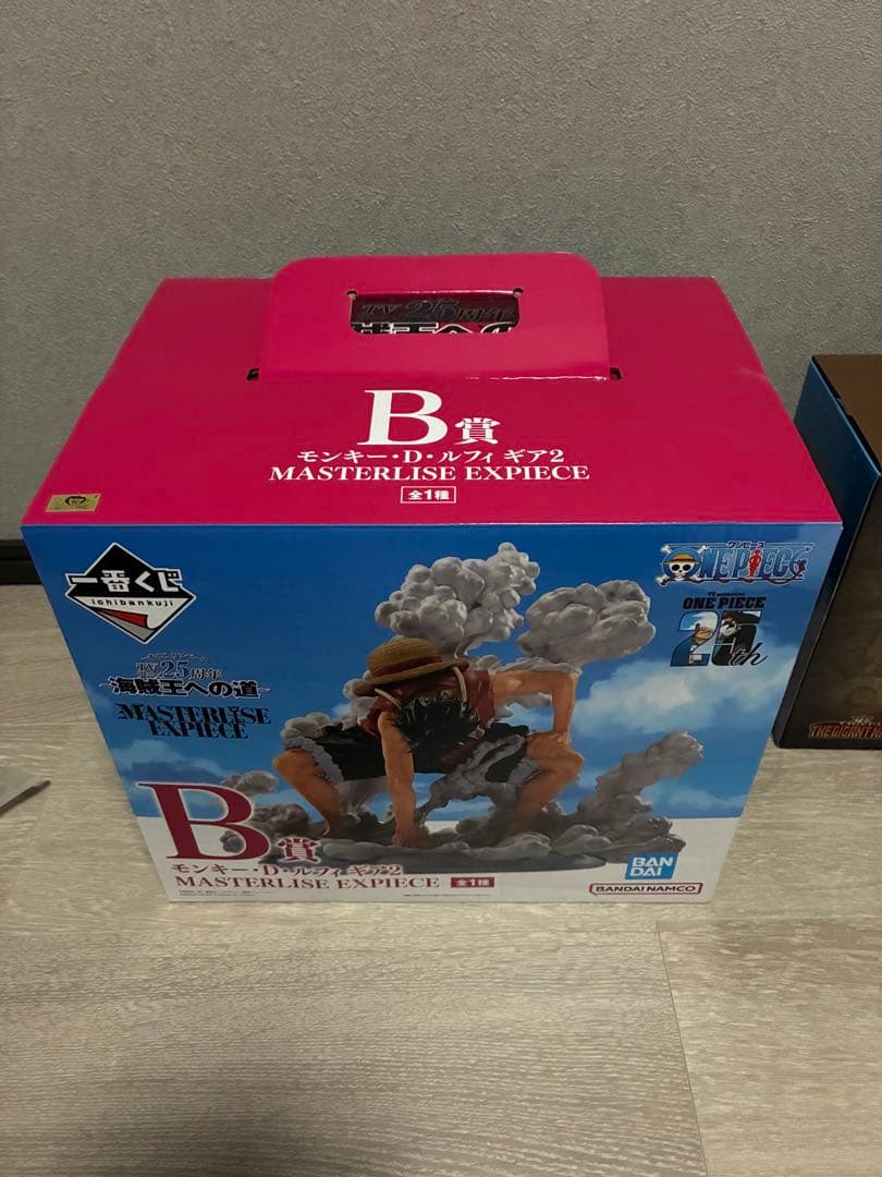 ワンピース ルフィ フィギュア パネル付き