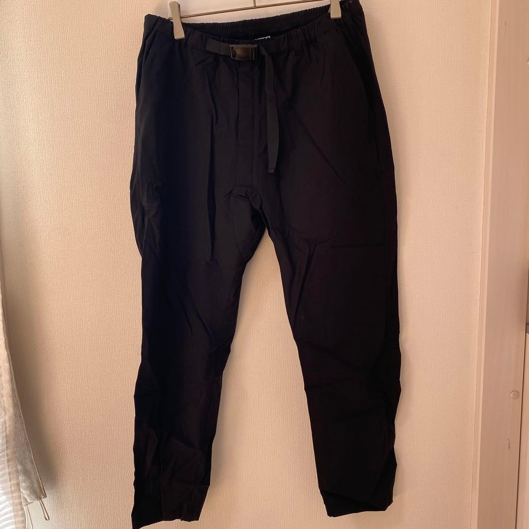 ★人気★ルースイソンブラ　ストレッチナイロンパンツ　黒　L