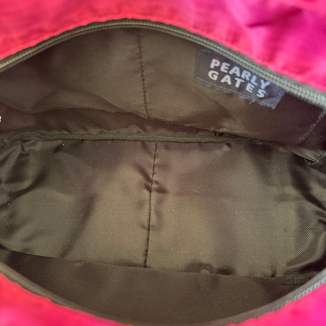 PEARLY GATES キャディバッグ 89 ピンク　バック付きです