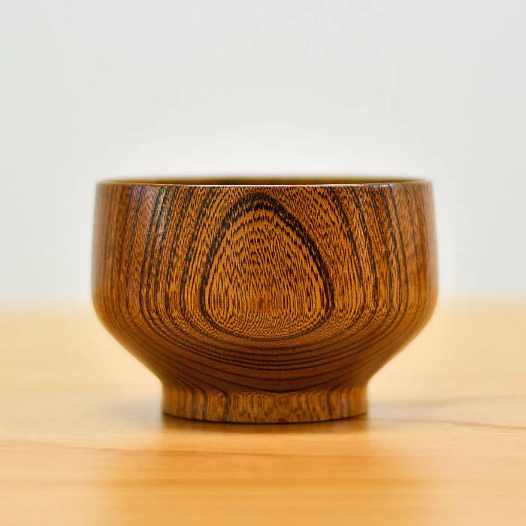 【新品未使用】白鷺木工　サブロク碗布袋　漆茶２点です。　北欧暮らしの道具店