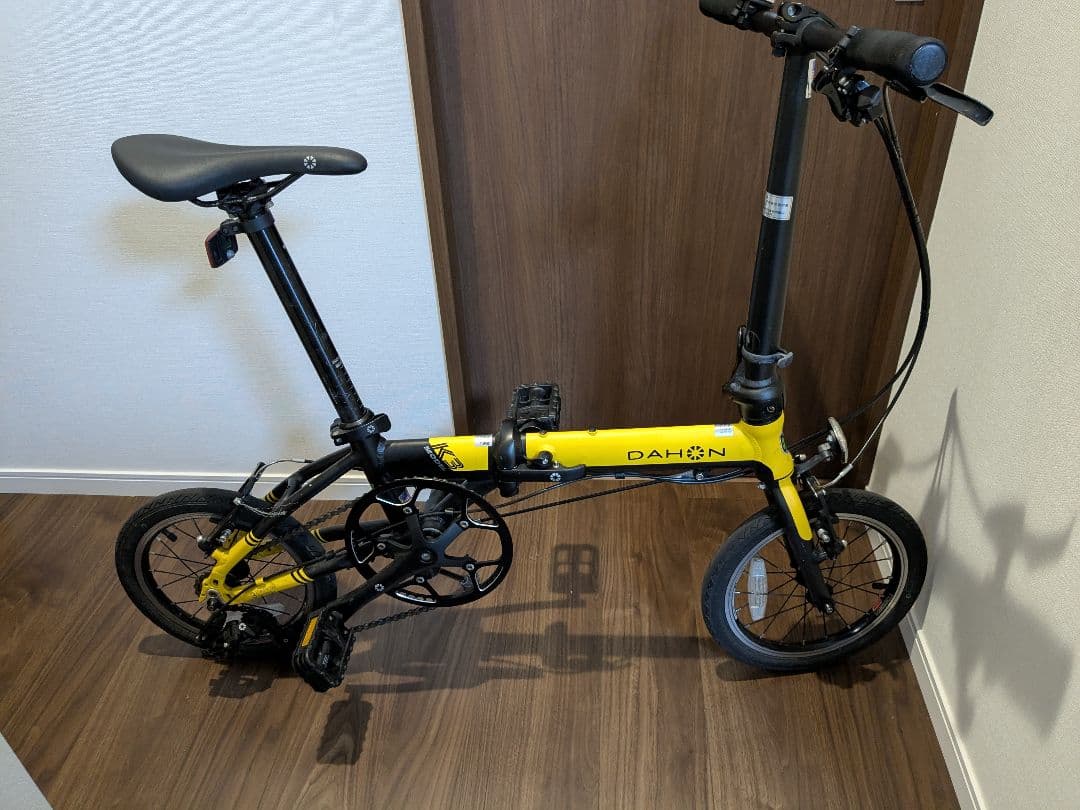 DAHON K3 折りたたみ自転車 イエロー