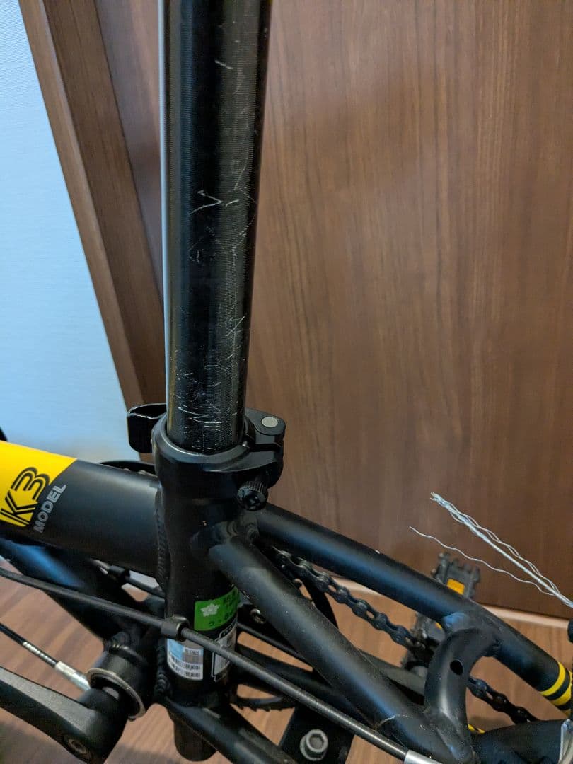 DAHON K3 折りたたみ自転車 イエロー