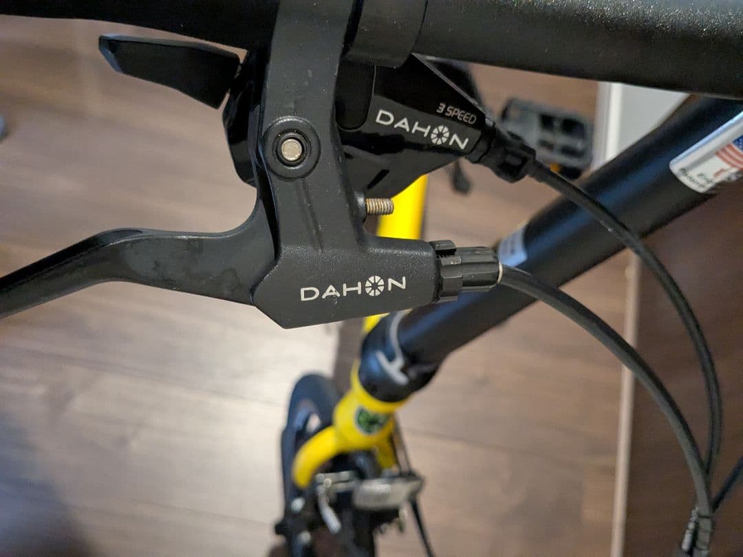 DAHON K3 折りたたみ自転車 イエロー