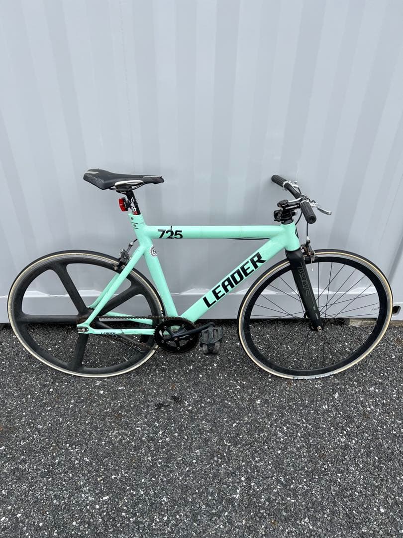 [引き取り限定］LEADER 725 ピストバイク ミントグリーン