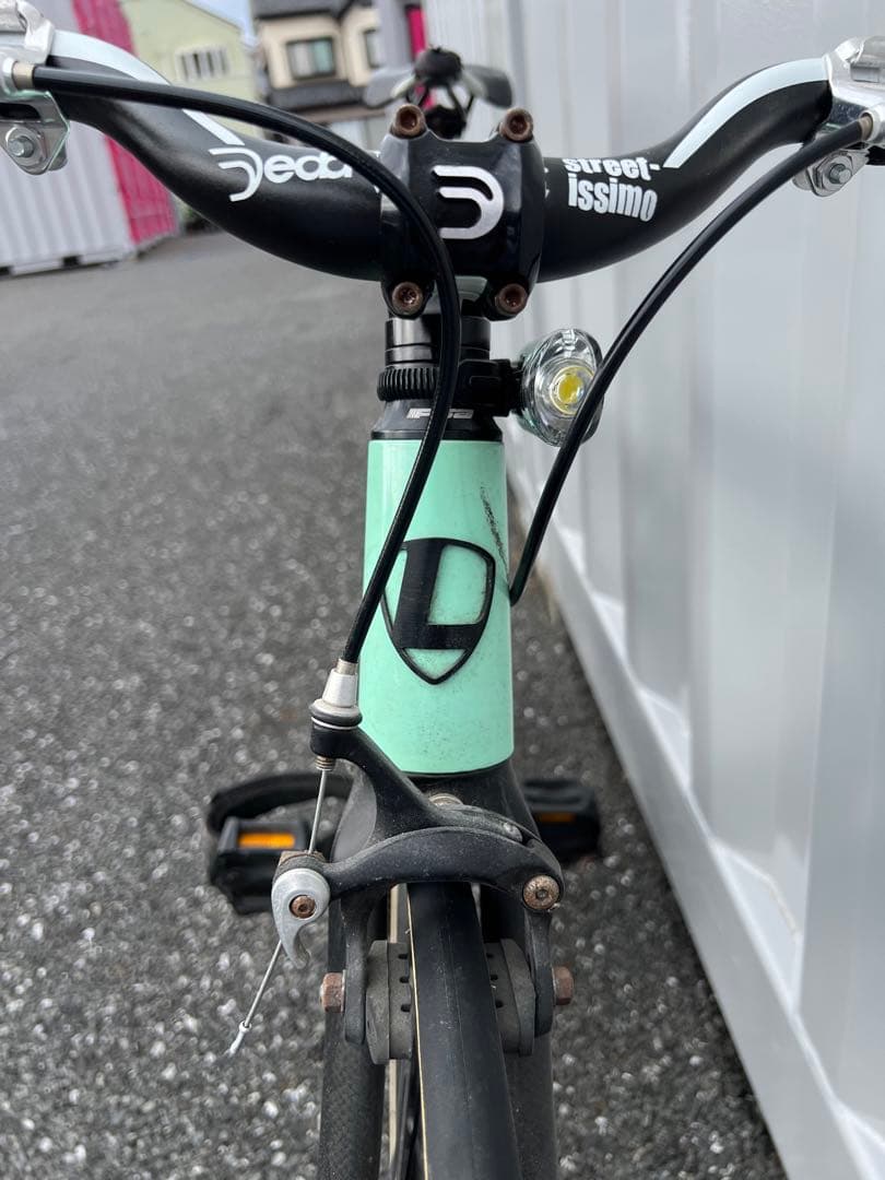 [引き取り限定］LEADER 725 ピストバイク ミントグリーン