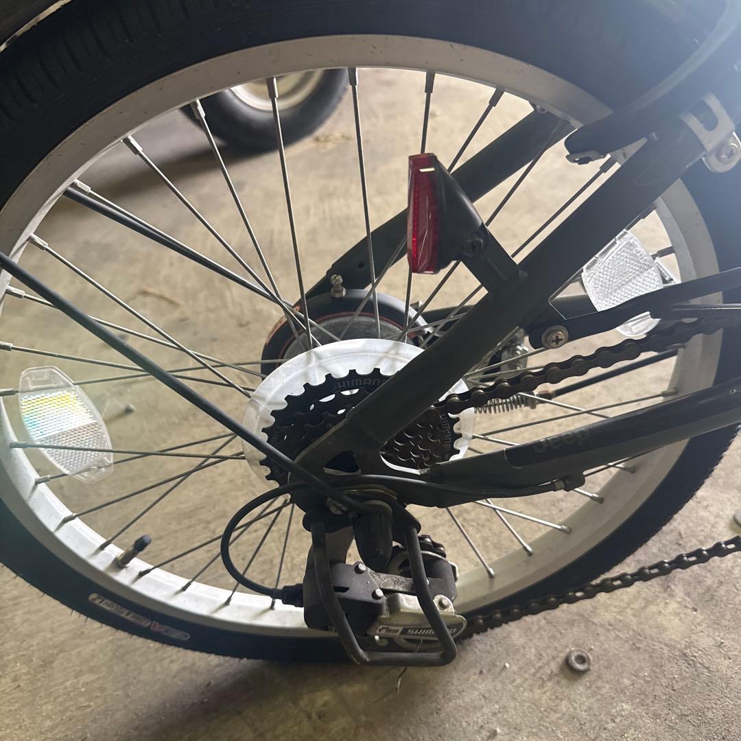 Jeep 折りたたみ自転車 オリーブグリーン