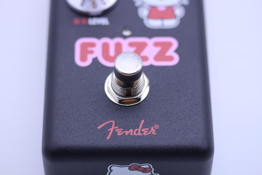 Fender Hello Kitty Fuzz エフェクター 黒 キティ◆