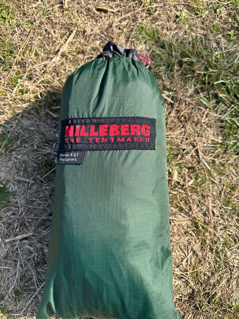 ヒルバーグ　HILLEBERG ケロン4GT フットプリント付