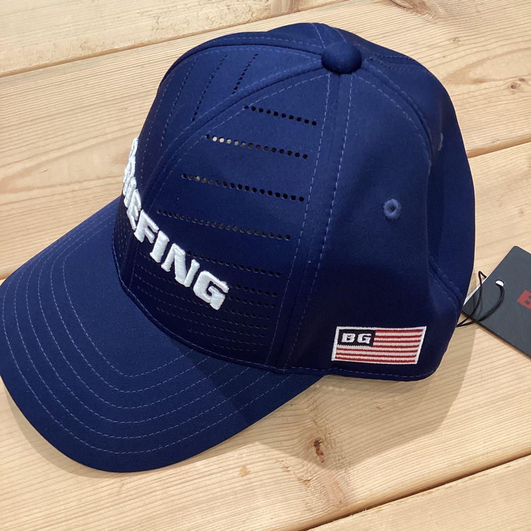 新品　BRIEFING 正規品　PUNCHING MESH CAP ネイビー