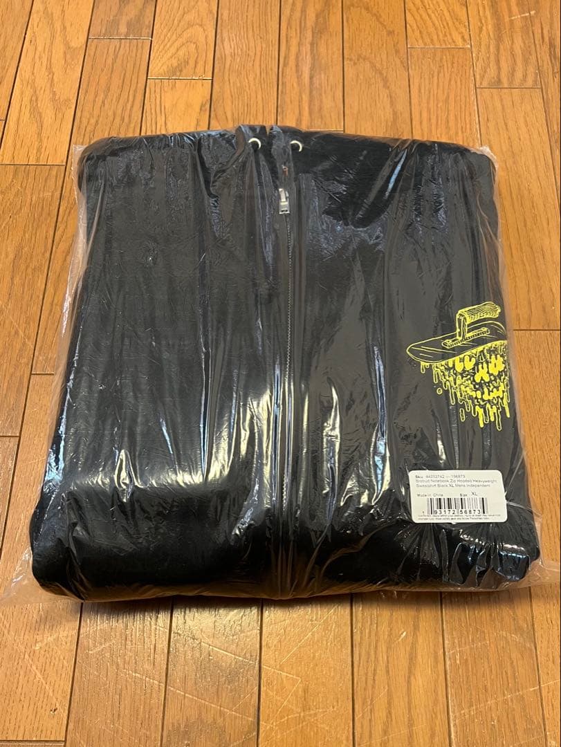 スケートボード INDEPENDENT BRATRUD NOTEBOOK ZIP HOOD