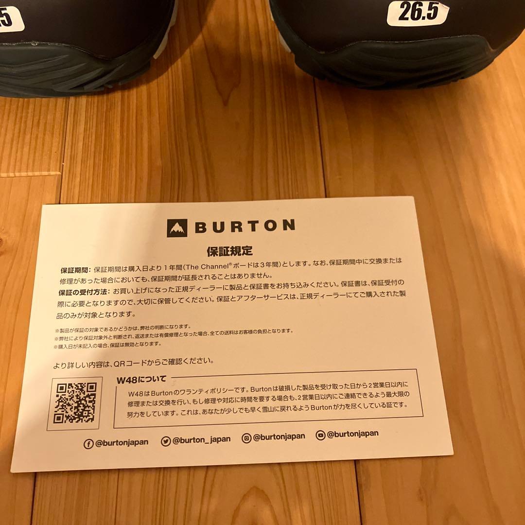 【新品未使用】BURTON SLX 25-26 26.5cm