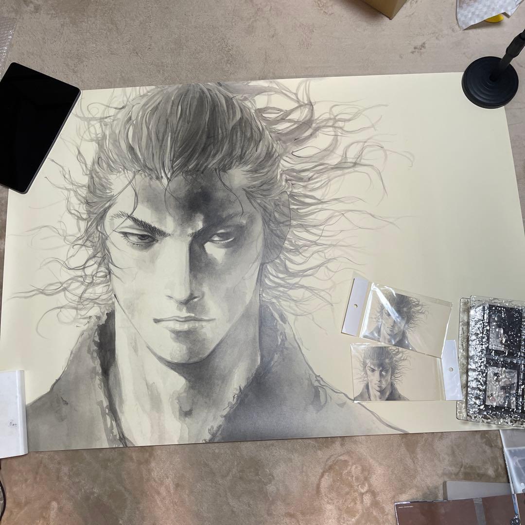 井上雄彦 最後のマンガ展 バガボンド B1 ポスター ポストカード
