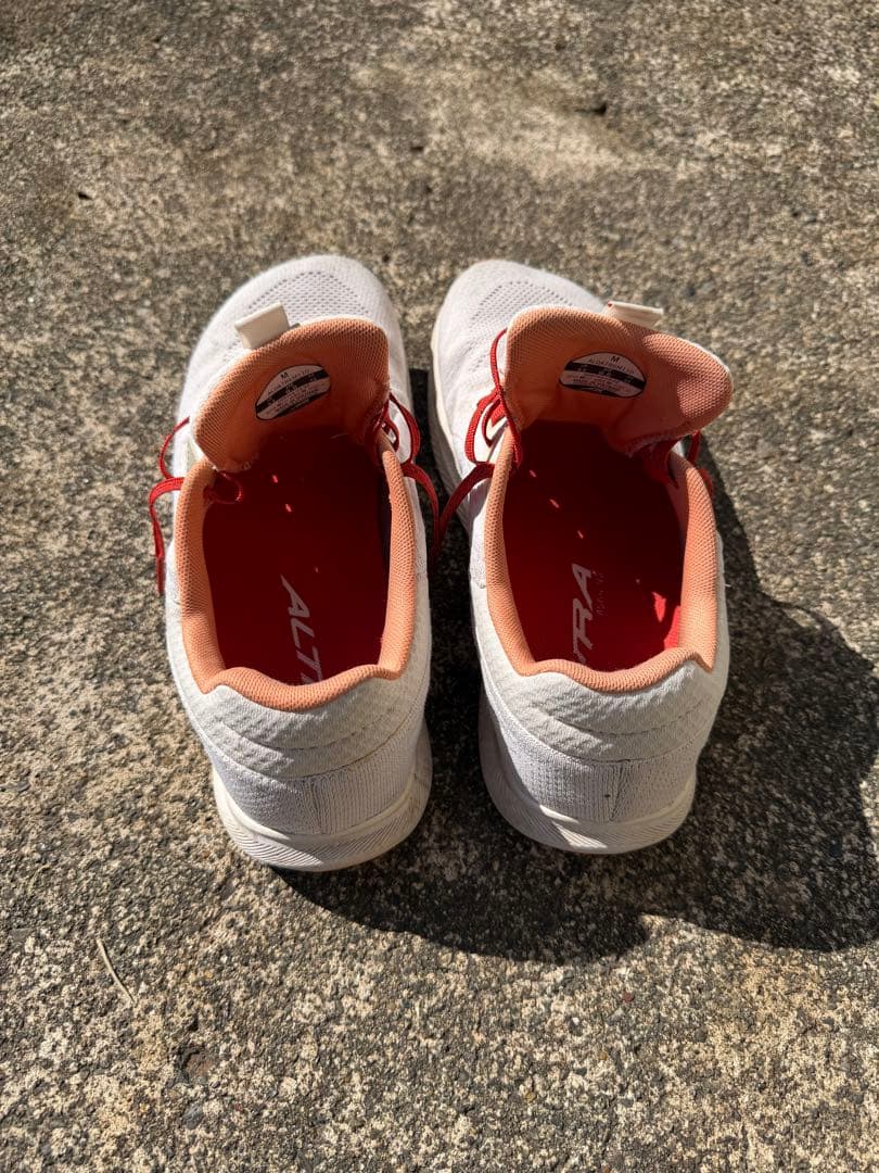 キーさま専用ALTRA ランニングシューズ ホワイト/オレンジ