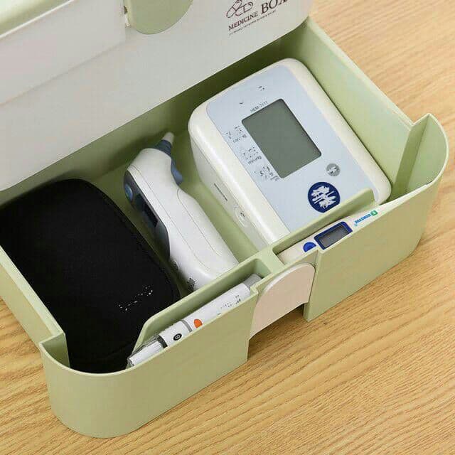 家庭用多層救急用品収納箱　引き出し　救急ボックス
