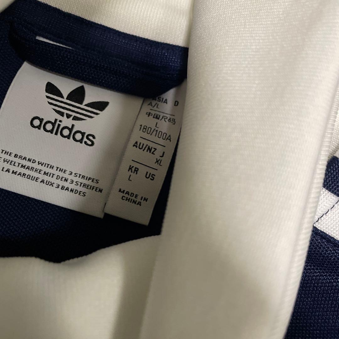 adidas クラシックTT トラックジャケット　復刻　古着　XL　ネイビー
