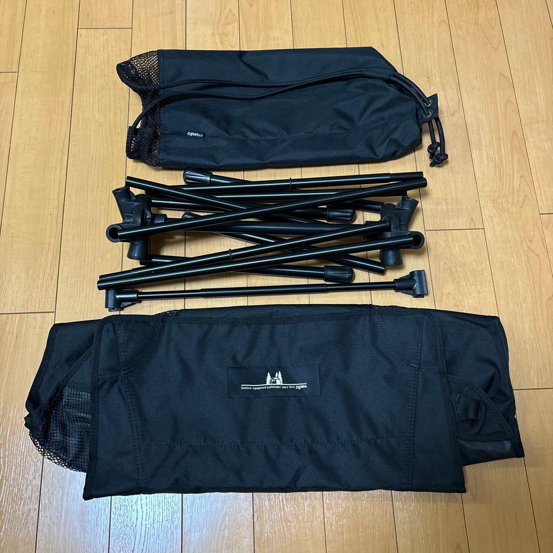 【美品】OGAWA ツーアングルチェア L オガワ アウトドアチェア キャンパル