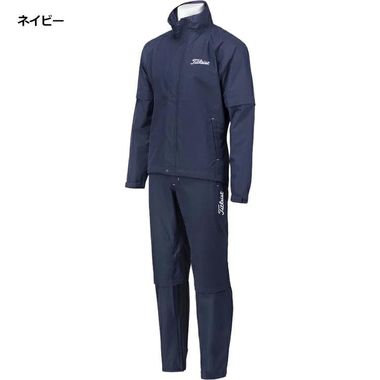 新品 タイトリスト Titleist レインウェア 上下セット XLサイズ NV