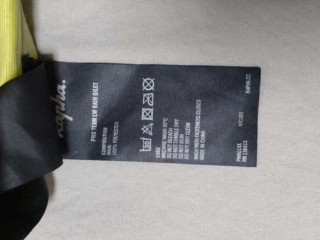 Rapha PRO TEAM RAIN GILET レイン　ジレ　Mサイズ
