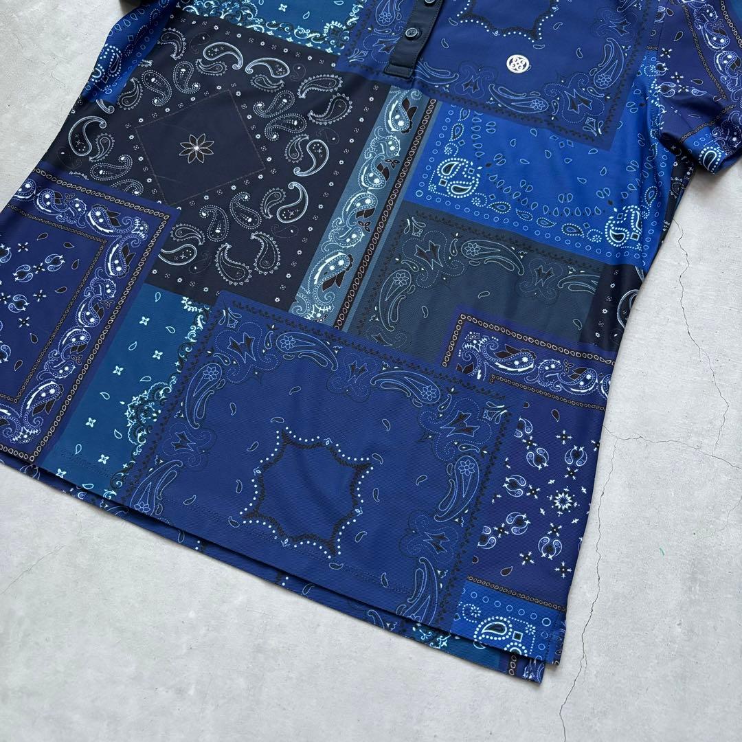 【美品】G/FORE SHORT SLEEVE T-SHIRTS BANDANA