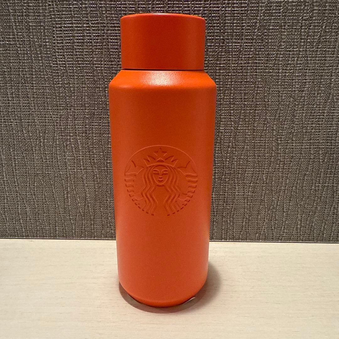 STARBUCKS PORTER リサイクルボトル 355ML マットオレンジ