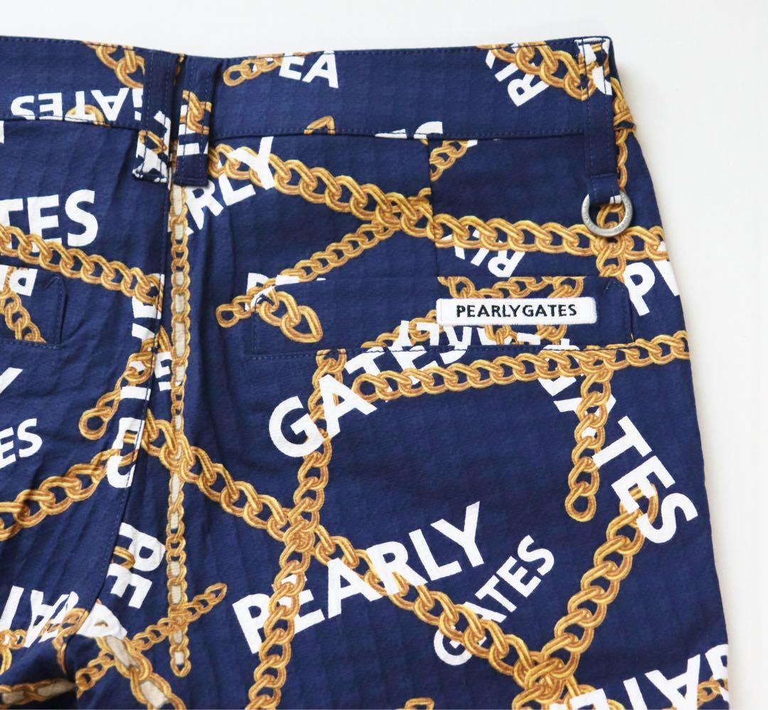 《パーリーゲイツ》新品 ストレッチパンツ ゴルフパンツ 1(W74)