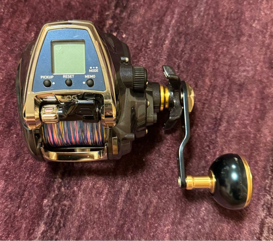 電動リールレオブリッツ500jp 箱　ライン付き