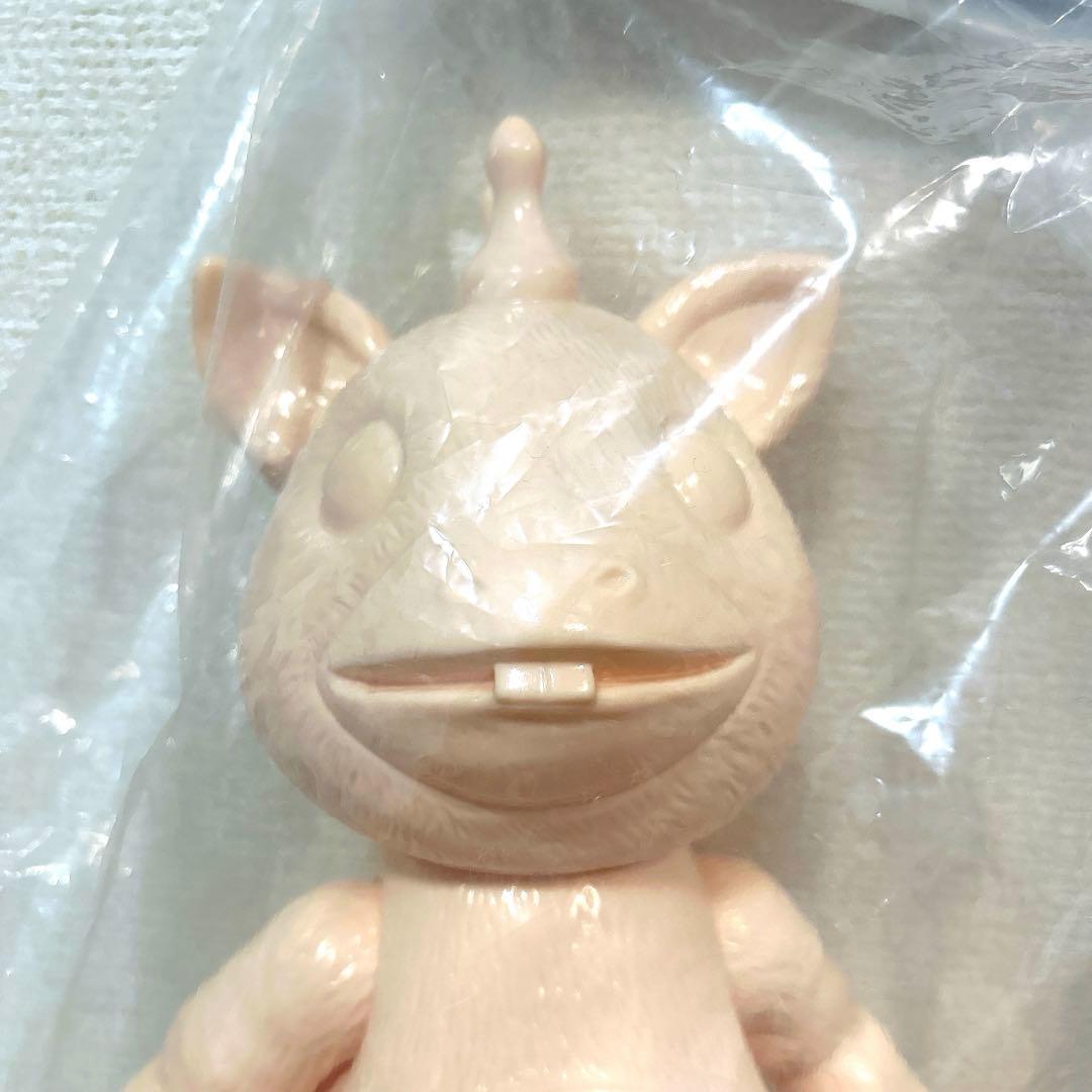 50th限定ソフビ マルサン ブースカ 450 未塗装 薄肌色 怪獣フィギュア