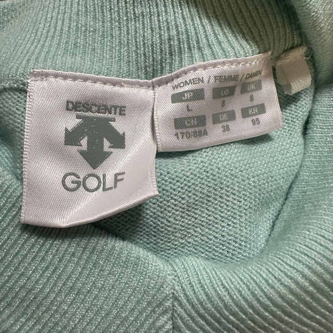 DESCENTE GOLF レディース Vネックセーター