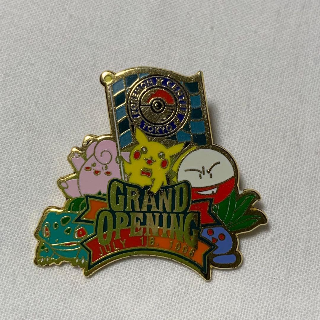 1998年 ポケモンセンター東京 グランドオープン記念 ピンバッジ