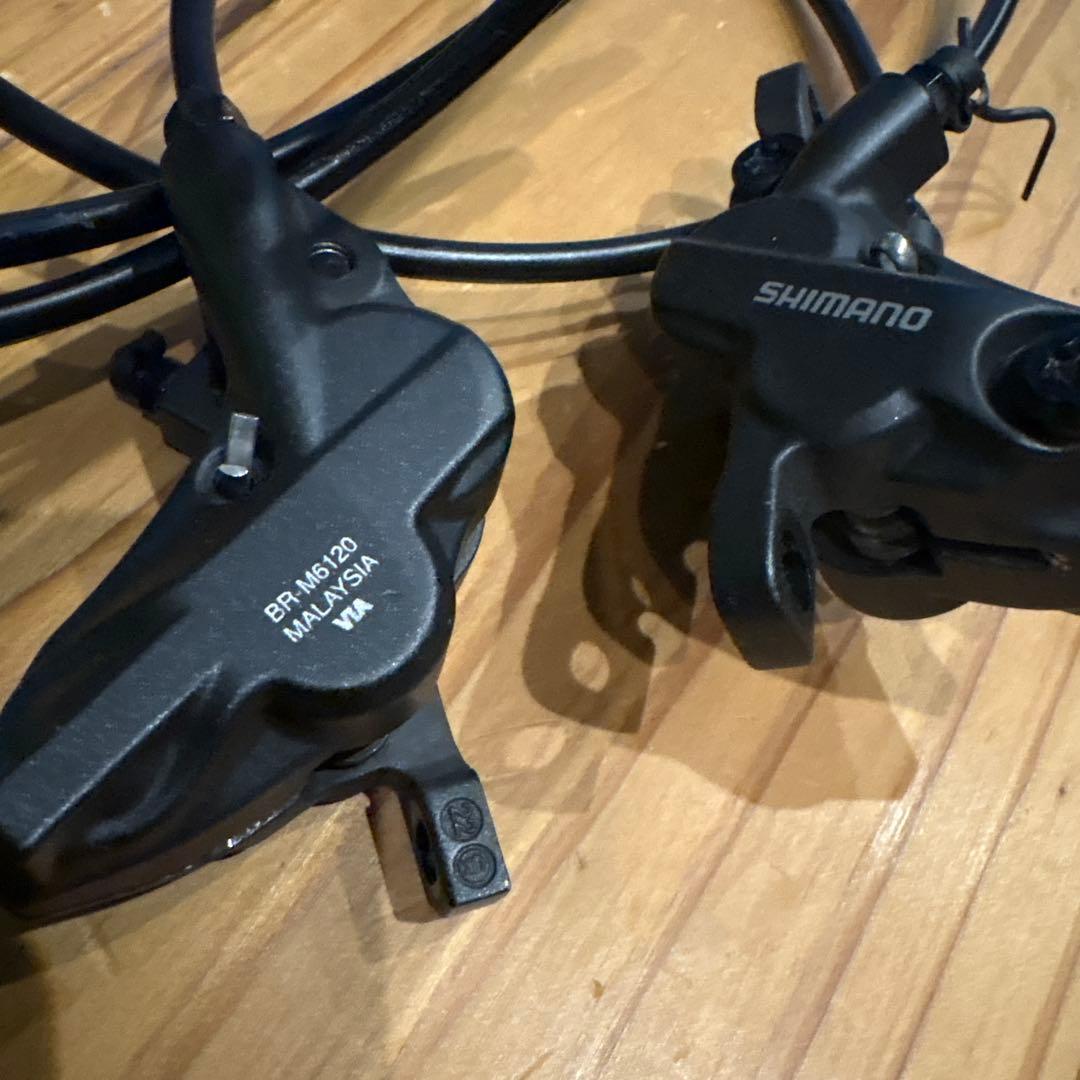 Shimano deore ディスクブレーキセット
