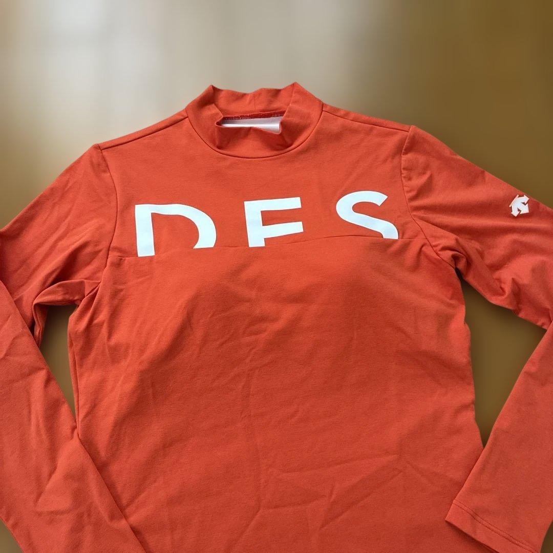 DESCENTE GOLF レディースシャツ L オレンジ