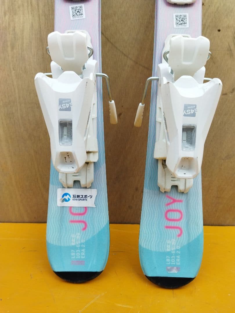 arisan　HEAD 　ヘッド　JOY 子供用　スキー　板　ピンク　青色