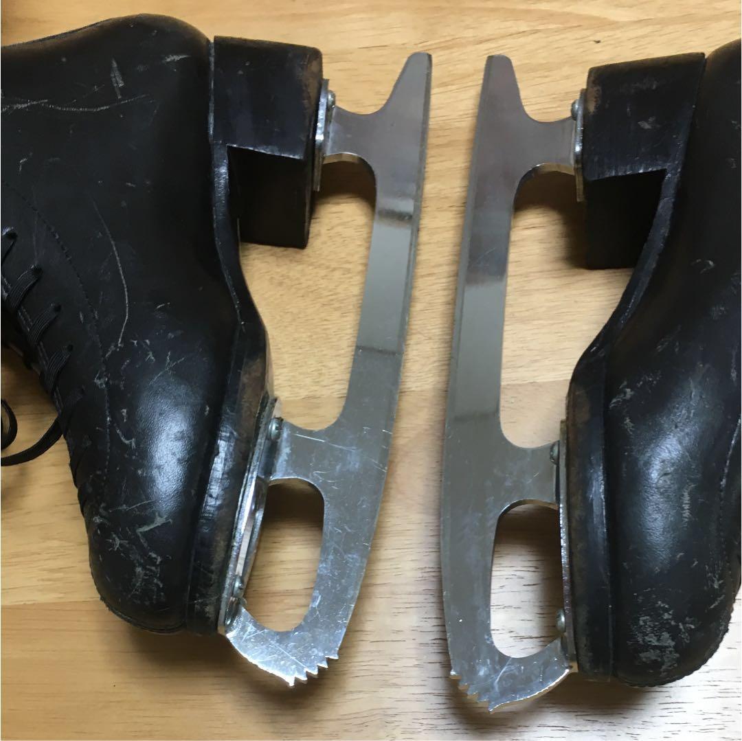 スケート靴 中古 (黒 )19.5cm